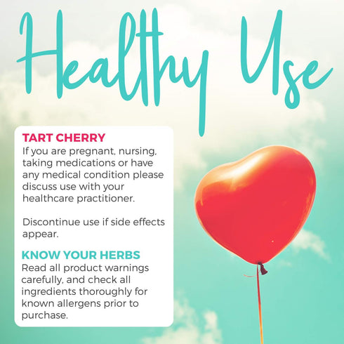 Organic Tart Cherry Capsules, 60 Capsules of 500mg, Vegan & Gluten Free, Natural Uric Acid Flush, High Strength 4:1