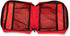 Red First Aid Bag Empty Travel Rescue Pouch for Medicine Storage, Emergency Bag for Car Home Office Kitchen Sport