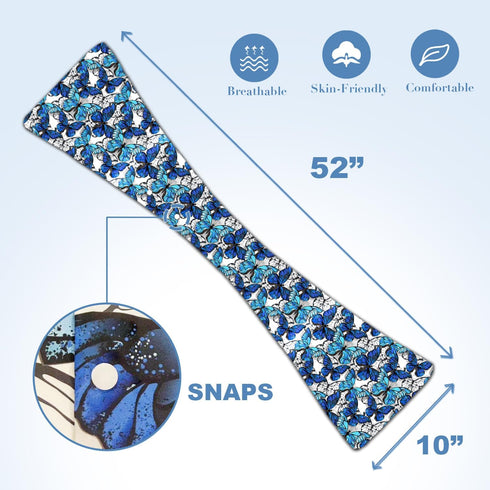 Set 2 of Washable Women s Bib Scarves - Soft Food Protectors