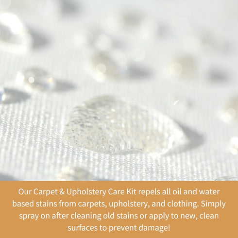 Furniture Clinic Carpet & Upholstery Care Kit - Clean, Protect, and Prevent Stains and Odors