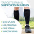 Calf Compression Sleeves for Men and Women - Leg Compression Sleeve, Footless Compression Socks for Runners, Shin
