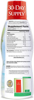Tropical Oasis Premium Liquid Glucosamine Chondroitin & MSM, Joint Support Formula, Concentrated Liquid for Max Absorption, Clear, 16 Fl Oz
