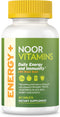 Noor Vitamins Energy+ Multivitamin for Men & Women; Halal Vitamin with 26 Vitamins & Minerals, Gelatin Free, 2 Month