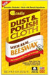 Reusable Beeswax Furniture Polish Cloth - Great Cleaner for Wood, Tiles, Blinds, and Ceiling Fans | 2 Pack
