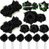 Waydress 12 Pieces Rose Flower Hair Clip Brooch Floral Clips Mexican Hair Pins Accessories for Women Mother Bridal