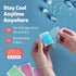 20 Pack Cooling Patches for Kids, Minty Cool Fever Stickers, Baby Cooling Pad, Hot Weather Forehead Cooling Patch,