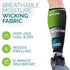 Calf Compression Sleeves for Men and Women - Leg Compression Sleeve, Footless Compression Socks for Runners, Shin
