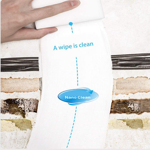 Extra Large Eraser Sponge,50 Pack Extra Thick, Long Lasting, Multi-Purpose Scrubber Foam Cleaning Pads,Magic Sponge Eraser Sponge for Bathtub, Floor, Baseboard (3.93 x 2.75 x 1.18 in) by Coobbar