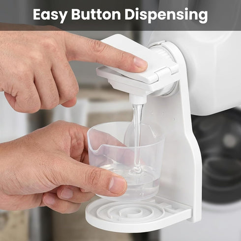Vougalu 1 Pack Nozzles,Durable Laundry Detergent Cup Holder,More efficient Laundry Detergent Cup Holder with Press