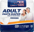 SUPER EASY CARE Super Easy Adult Diapers XXL (10 Count) | High Absorbency Leakproof Incontinence