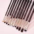 Jessup Professional Eye Makeup Brushes Set - 15pcs for Eyeshadow, Blending, and Eyeliner