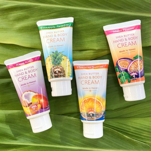 Island Soap and Candle Works Shea Butter Body Cream, 3 Fl oz, Pineapple Paradise, Moisturizer for Dry Skin
