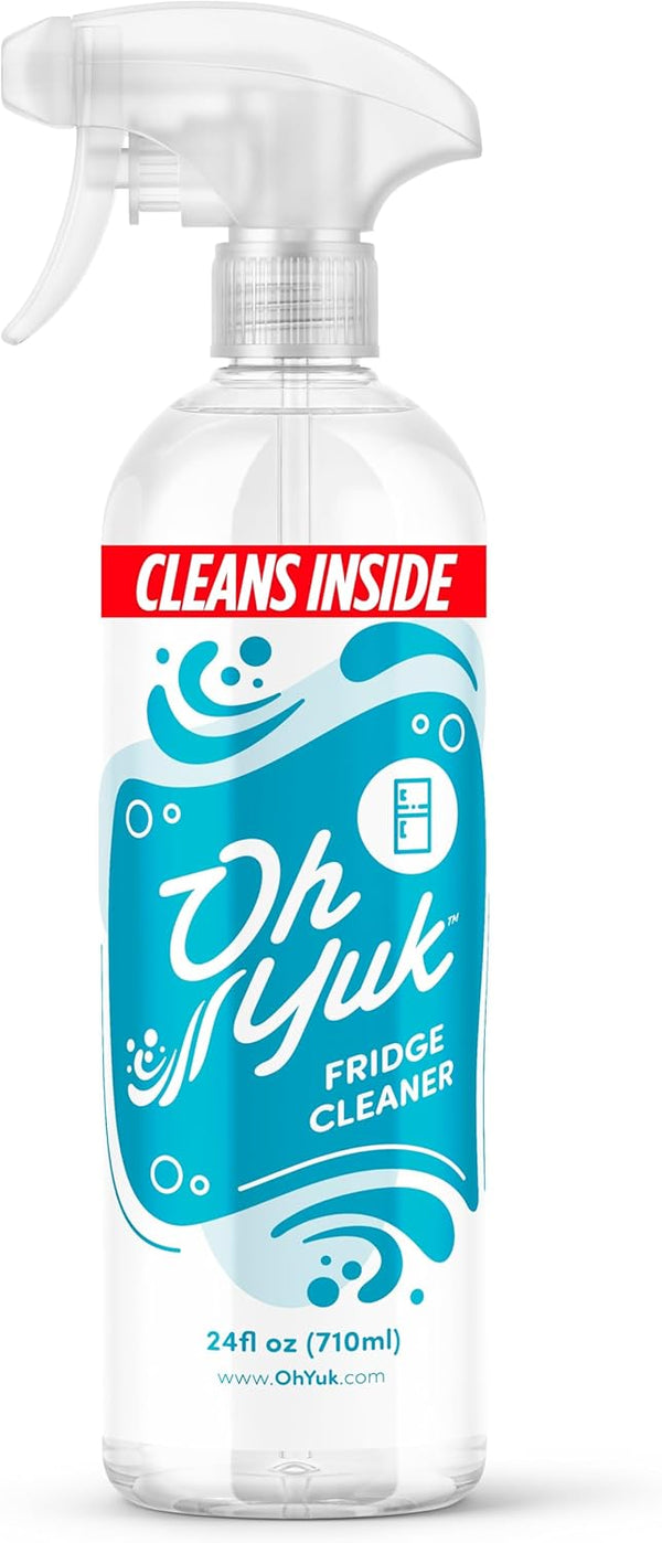 Oh Yuk Fridge Cleaner Cleans Inside Refrigerator for Spotless, Food-Contact Safe Surfaces