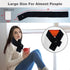 QOTOLY 3 5000mAh Cordless Heated Scarf, Neck Heating Pad for Pain Relief, Rechargeable Neck Warmer with Heat Levels