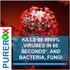 Disinfectant (2oz, 6pk), TSA Approved Travel Size, Eliminates 99.9999% Viruses, Hospital Grade, Safe for Use Anywhere,