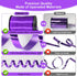 Purple Ribbon, 500 Yard Dark Purple Curling Ribbon for Gift Wrapping, Balloon String, Halloween Party