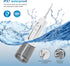 Cordless Water Dental Flosser, JNGOODS 300ml Rechargeable Oral Irrigator, IPX7 Waterproof, 4 Modes, 4 Jet Tips (White)