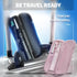 2 Pack Sonic Toothbrush - Electric Toothbrush for Adults with 40000VPM, 5 Modes, 12 Brush Heads, 2 Travel Cases
