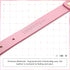 Set Littleforbig Leather Adjustable Strap Gen II Pacifier & Gag Pink