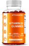 Vitamatic Vitamin D3 Gummies – 5000 IU Per Gummy – 60 Gummies Total