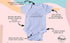 Ink Trendz A little Prayer Answered Gift for Grandparents Onesie Pregnancy Announcement Infant Bodysuit | New Baby