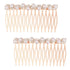 Pearl Hair Side Comb, Decorative Rhinestone Crystal Hair Clip for Women, Bridal Hair Piece