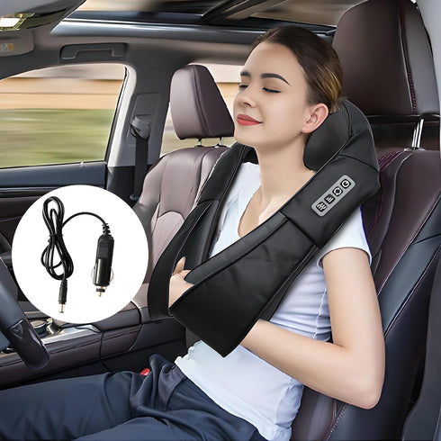 Shiatsu Neck and Back Massager with Heat, Electric Deep Tissue Kneading for Neck and Shoulder Pain Relief, Best Gifts