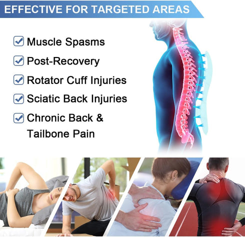 REVIX Full Back Ice Pack for Injuries - Reusable Large Gel Ice Wrap for Back Pain Relief, XXL