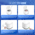 Ultrasonic Retainer Cleaner Machine for Dentures, 45kHz Professional Cleaner with 200ml Cleaning Basket