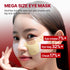 Mega Under Eye Masks (4 Pairs) | Wrinkle-Fit Tangle Eye Patch | Korean Eye Mask for Puffiness, Dark Circles,