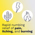 Preparation H Rapid Relief Hemorrhoid Cream with Lidocaine - Numbing Relief for Pain, Swelling, Itching - 1 Oz