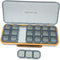 Ipetboom Portable Weekly Pill Organizer Compartments PP Abs Material Travel Medicine Storage Box