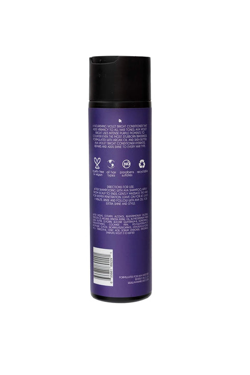 Violet Bright Conditioner - Vegan, Sulphate Free, Paraben Free, Cruelty Free - Violet Conditioner (8.4oz)