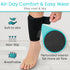 Vive Shin Splint Compression Wrap (Pair) - Adjustable Brace for Pain Relief, Support and Recovery - Lower Calf