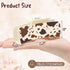 Western Leather Hair Claw Clips, Sunflower Floral Square Claw Clips for Hairstyling, Cowhide Accessories