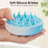 HEETA Scalp Massager Hair Growth, Exfoliating Scalp Scrubber with Soft Silicone Bristles for Dandruff Removal, Gradient
