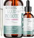 Liquid Probiotics for Women Men & Kids - Prebiotic + Ginger + Probiotics for Digestive Health, 30 Servings