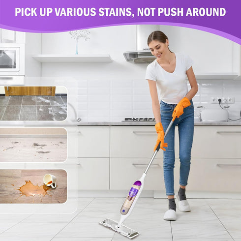 15 Pack Disposable Mopping Pads Refills for Swiffer Power Mop, Replacement PowerMop Pads for Floor Cleaning