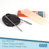 MasterMedi Tongue Scraper with Case, Easy to Use for Adults, Tongue Cleaner for Oral Care & Hygiene (Single Pack)