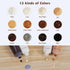 SEISSO Wood Filler and Furniture Repair Kit, 12 Colors Touch Up Kit for Wooden Floor Table, with Water-Based Putty