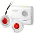 SYNLETT Caregiver Pager Wireless Call Buttons for Elderly Monitoring SOS Alert System Portable