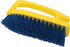 Rubbermaid Commercial Products Iron Handle Scrub Brush, 6-inches, Polypropylene Fill, Cobalt Bristles, For hard scrubbing on title/grout/floors/walls/countertops