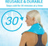 Arctic Flex Neck Ice Pack (2 Pack) - Cold Compress Shoulder Therapy Wrap for Swelling, Injuries, Headache