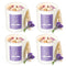 AOOVOO Lavender Candles Set for Women - 4 Pack Candles for Home