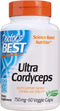 Doctor's Best Ultra Cordyceps, Non-GMO, Vegan, Gluten Free, Soy Free, 60 Veggie Caps