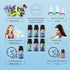Essential Oils for Laundry, 100% Pure Aromatherapy Oils for Diffusers, 6x10ml Clean, Wool Dryer Balls