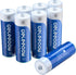 Deleepow AA Rechargeable Batteries 3300mAh 1.2V High Capacity 1200 Cycles AA Size 8-Pack (Only Battery)