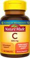 Nature Made Vitamin C 500 mg Dietary Supplement, 100 Tablets - Immune Support, 100 Day Supply
