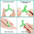 DLENP 4 PCS Chewies for Invisalign Aligner, Y-Shaped Trays Seater, Orthodontic Dental Munchies (2 Unscented, 2 Mint).
