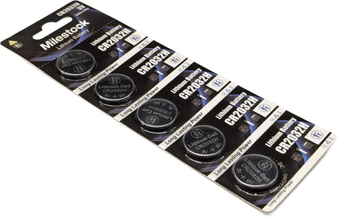 5-Pcs 3-Volt Lithium Coin Cell Battery for Acura RDX 2015-2020, TLX 2015-2020 Keyless Entry Car Remote FOB